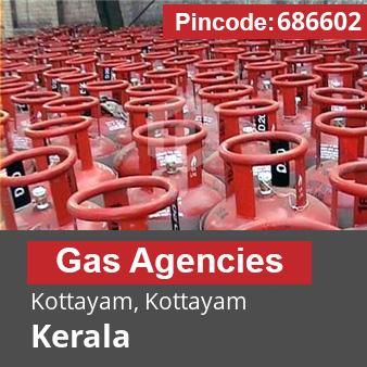 Pincode 686602 Gas Agencies Kottayam, Kottayam, Kerala