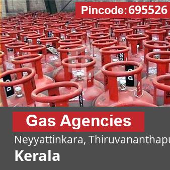 Pincode 695526 Gas Agencies Neyyattinkara, Thiruvananthapuram, Kerala