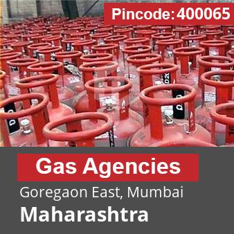 Pincode 400065 Gas Agencies Goregaon East, Mumbai, Maharashtra