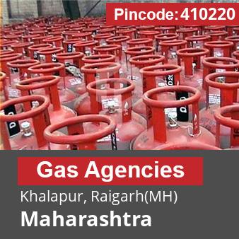 Pincode 410220 Gas Agencies Khalapur, Raigarh(MH), Maharashtra