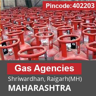 Pincode 402203 Gas Agencies Shriwardhan, Raigarh(MH), MAHARASHTRA