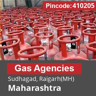 Pincode 410205 Gas Agencies Sudhagad, Raigarh(MH), Maharashtra