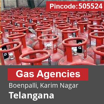 Pincode 505524 Gas Agencies Boenpalli, Karim Nagar, Telangana