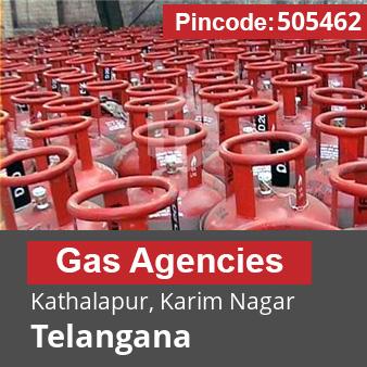 Pincode 505462 Gas Agencies Kathalapur, Karim Nagar, Telangana