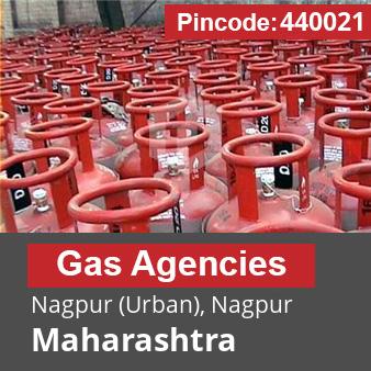 Pincode 440021 Gas Agencies Nagpur (Urban), Nagpur, Maharashtra