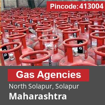 Pincode 413004 Gas Agencies North Solapur, Solapur, Maharashtra