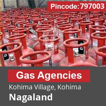 Pincode 797003 Gas Agencies Kohima Village, Kohima, Nagaland