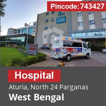 Pincode 743427 Hospital Aturia, North 24 Parganas, West Bengal