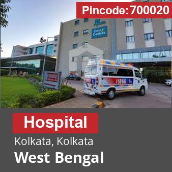 Pincode 700020 Hospital Kolkata, Kolkata, West Bengal