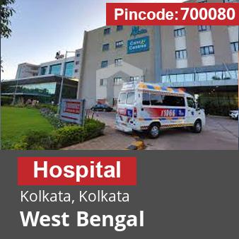 Pincode 700080 Hospital Kolkata, Kolkata, West Bengal