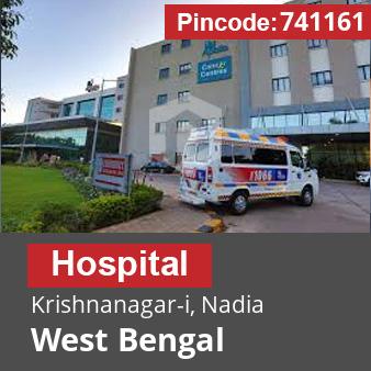 Pincode 741161 Hospital Krishnanagar-i, Nadia, West Bengal
