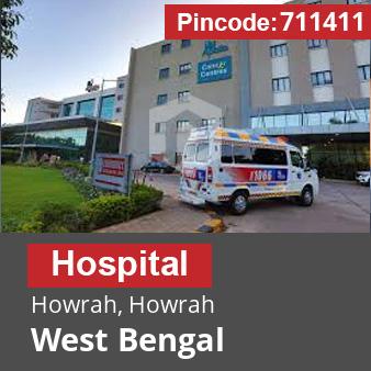 Pincode 711411 Hospital Howrah, Howrah, West Bengal