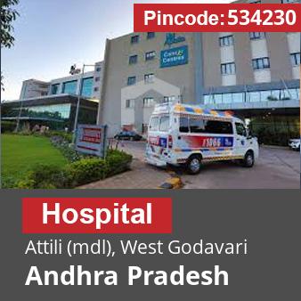 Pincode 534230 Hospital Attili (mdl), West Godavari, Andhra Pradesh