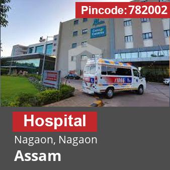 Pincode 782002 Hospital Nagaon, Nagaon, Assam