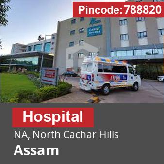 Pincode 788820 Hospital NA, North Cachar Hills, Assam