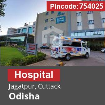 Pincode 754025 Hospital Jagatpur, Cuttack, Odisha