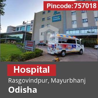 Pincode 757018 Hospital Rasgovindpur, Mayurbhanj, Odisha