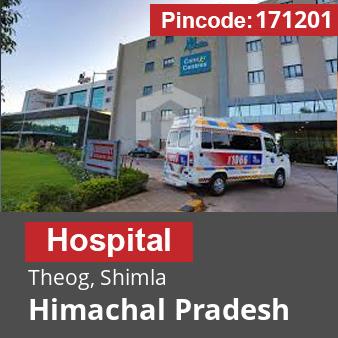 Pincode 171201 Hospital Theog, Shimla, Himachal Pradesh