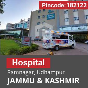 Pincode 182122 Hospital Ramnagar, Udhampur, JAMMU & KASHMIR