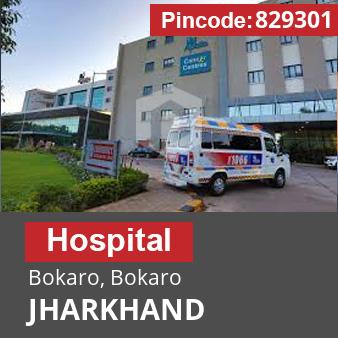 Pincode 829301 Hospital Bokaro, Bokaro, JHARKHAND