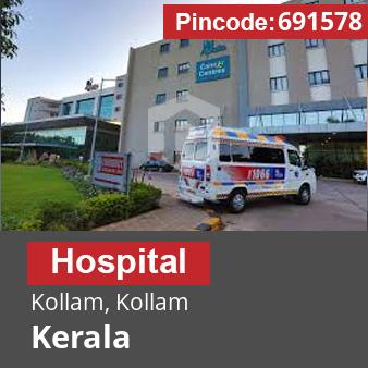 Pincode 691578 Hospital Kollam, Kollam, Kerala