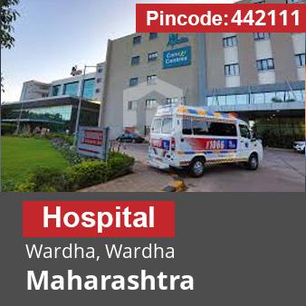 Pincode 442111 Hospital Wardha, Wardha, Maharashtra