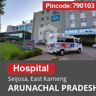 Pincode 790103 Hospital Seijosa, East Kameng, ARUNACHAL PRADESH