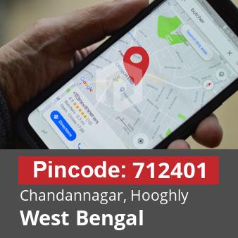 Pincode 712401 Chandannagar, Hooghly, West Bengal