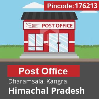 Pincode 176213 Postoffice Dharamsala, Kangra, Himachal Pradesh