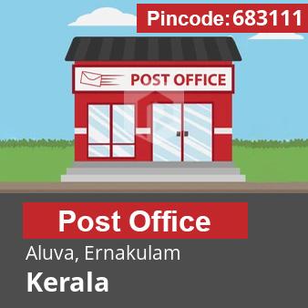 Pincode 683111 Postoffice Aluva, Ernakulam, Kerala