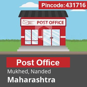 Pincode 431716 Postoffice Mukhed, Nanded, Maharashtra