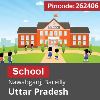 Pincode 262406 School Nawabganj, Bareilly, Uttar Pradesh