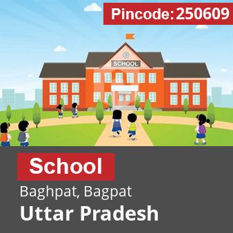 Pincode 250609 School Baghpat, Bagpat, Uttar Pradesh