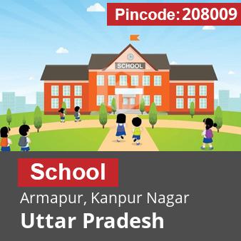 Pincode 208009 School Armapur, Kanpur Nagar, Uttar Pradesh