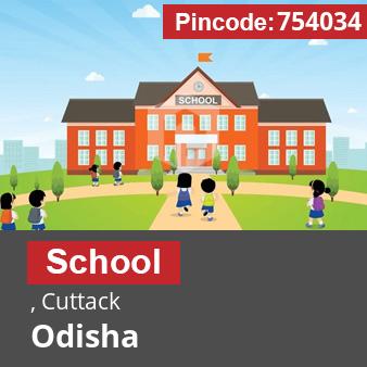 Pincode 754034 School , Cuttack, Odisha