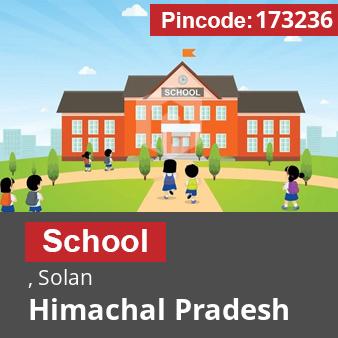 Pincode 173236 School , Solan, Himachal Pradesh