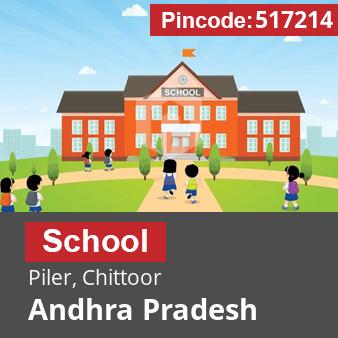 Pincode 517214 School Piler, Chittoor, Andhra Pradesh