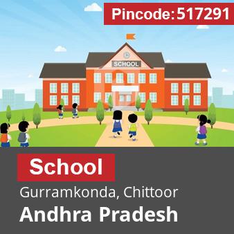 Pincode 517291 School Gurramkonda, Chittoor, Andhra Pradesh