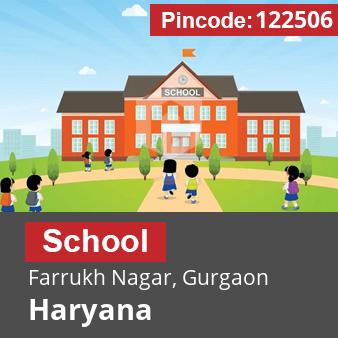 Pincode 122506 School Farrukh Nagar, Gurgaon, Haryana