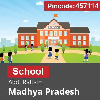 Pincode 457114 School Alot, Ratlam, Madhya Pradesh