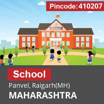 Pincode 410207 School Panvel, Raigarh(MH), MAHARASHTRA