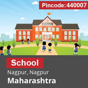 Pincode 440007 School Nagpur, Nagpur, Maharashtra