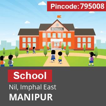 Pincode 795008 School Nil, Imphal East, MANIPUR