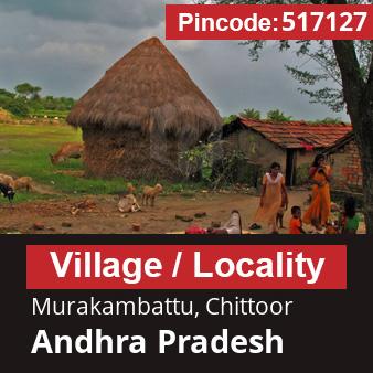 Pincode 517127 Village Murakambattu, Chittoor, Andhra Pradesh