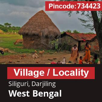 Pincode 734423 Village Siliguri, Darjiling, West Bengal