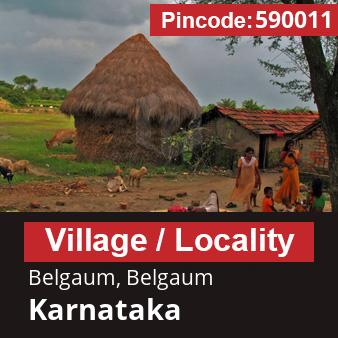 Pincode 590011 Village Belgaum, Belgaum, Karnataka