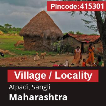 Pincode 415301 Village Atpadi, Sangli, Maharashtra