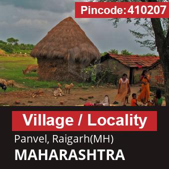 Pincode 410207 Village Panvel, Raigarh(MH), MAHARASHTRA